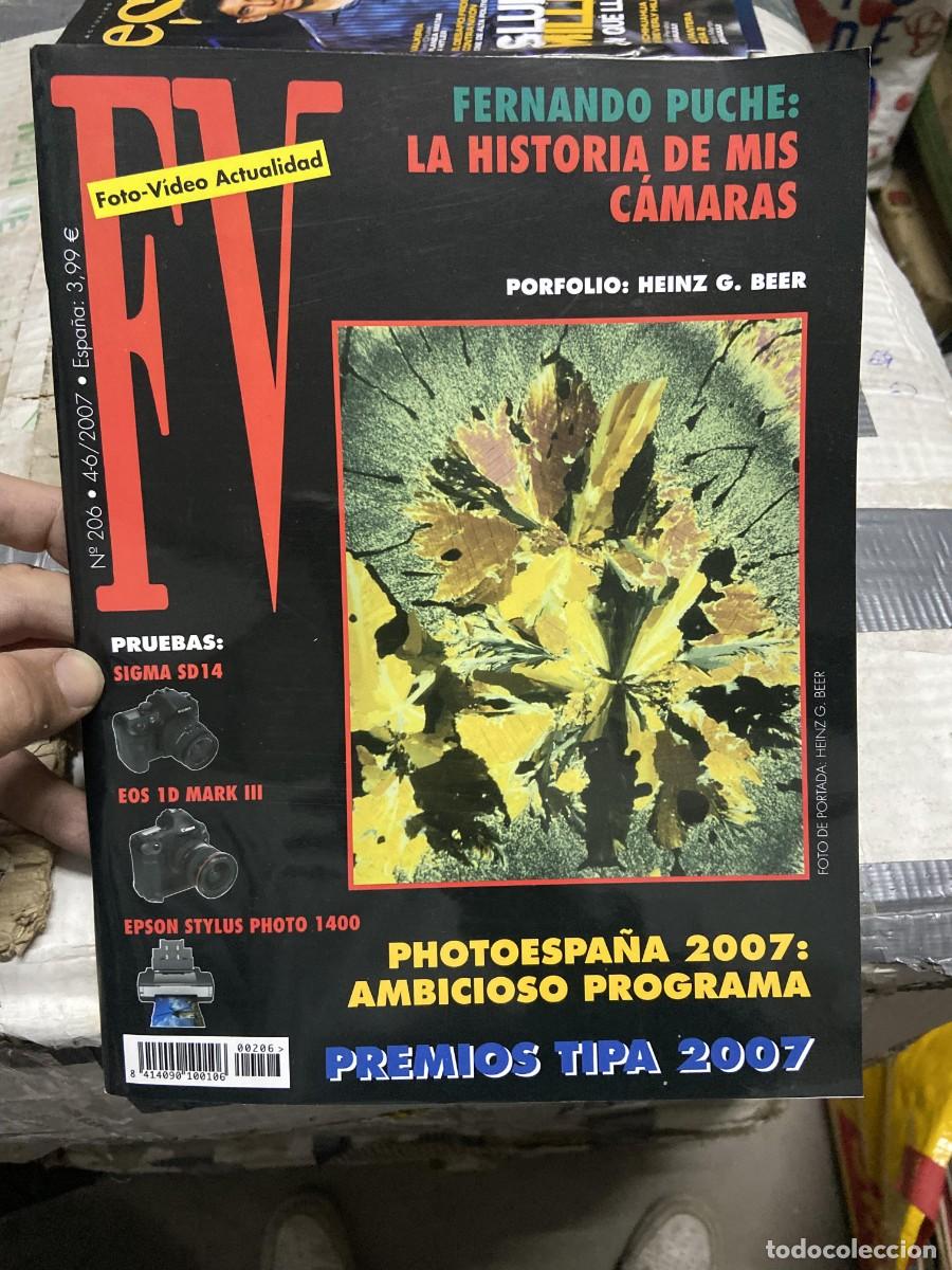 Collectionnisme de Revues et Journaux: REVISTA FOTOGRAFIA FV FOTO-VIDEO ACTUALIDAD # 206 A&Ntilde;O 2007 HEINZ G. BEER PREMIOS TIPA PHOTOESPA&Ntilde;A