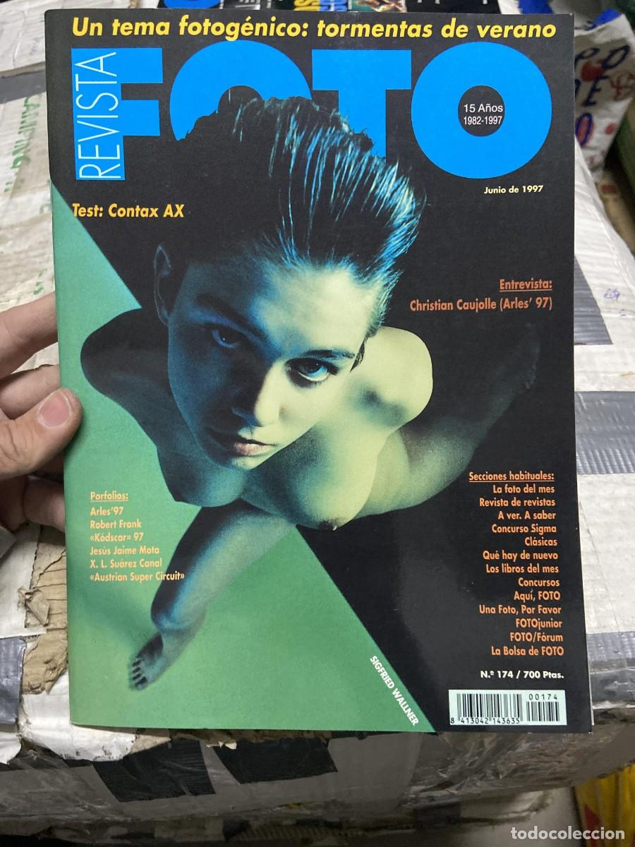 Collectionnisme de Revues et Journaux: REVISTA FOTOGRAFIA FOTO # 174 JUNIO 1997 CHRISTIAN CAUJOLLE ARLES SIGFRIED WALLNER ROBERT FRANK