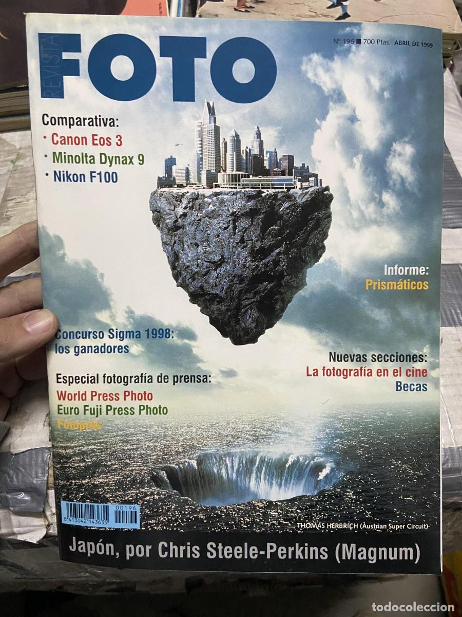 Collectionnisme de Revues et Journaux: REVISTA FOTOGRAFIA FOTO # 196 ABRIL 1999 THOMAS HERBRICH WORLD PRESS PHOTO EURO FIJI MINOLTA DYNAX 9