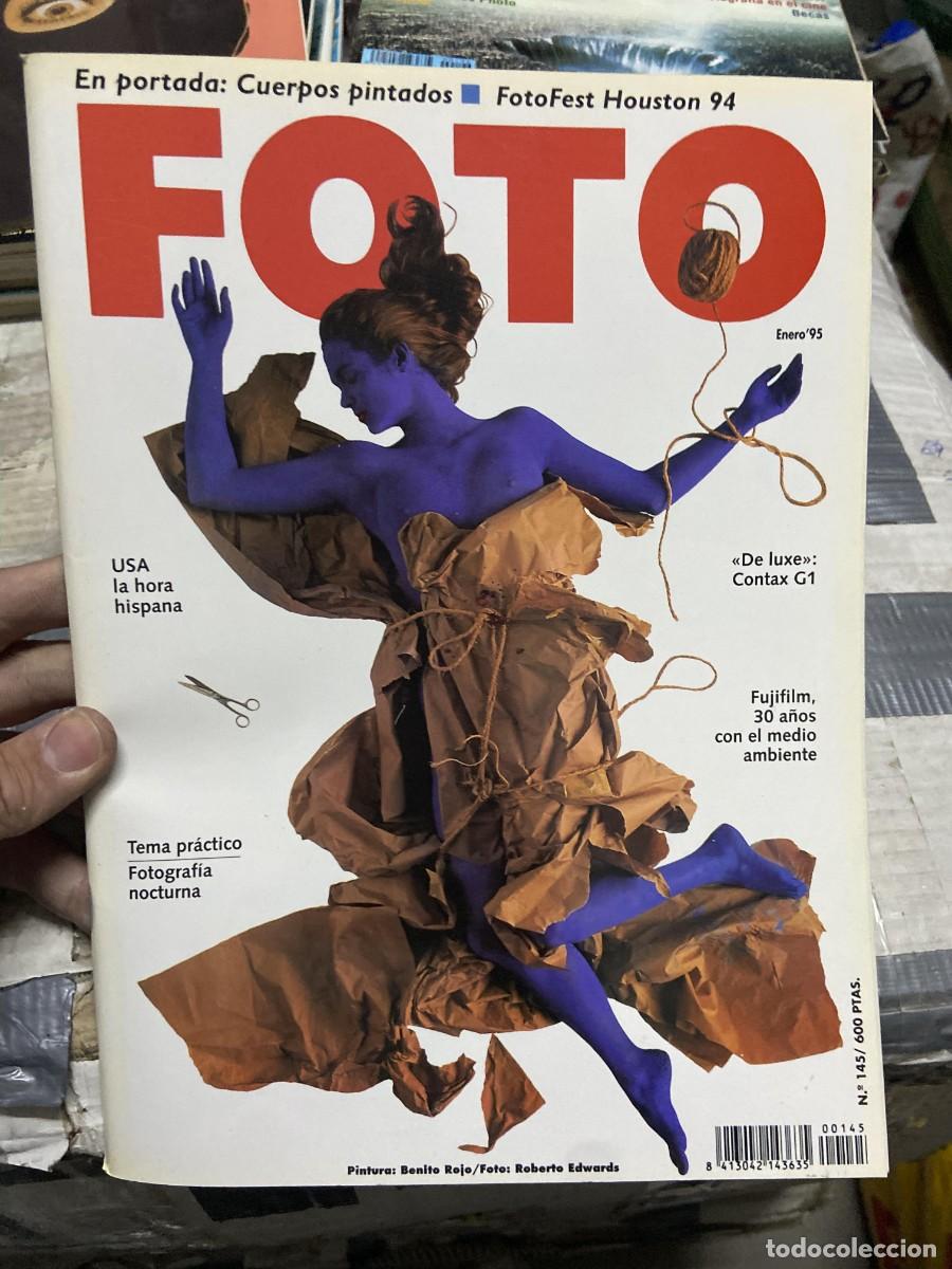 Collectionnisme de Revues et Journaux: REVISTA FOTOGRAFIA FOTO # 145 ENERO 1995 FUJIFILM BENITO ROJO ROBERTO EDWARDS
