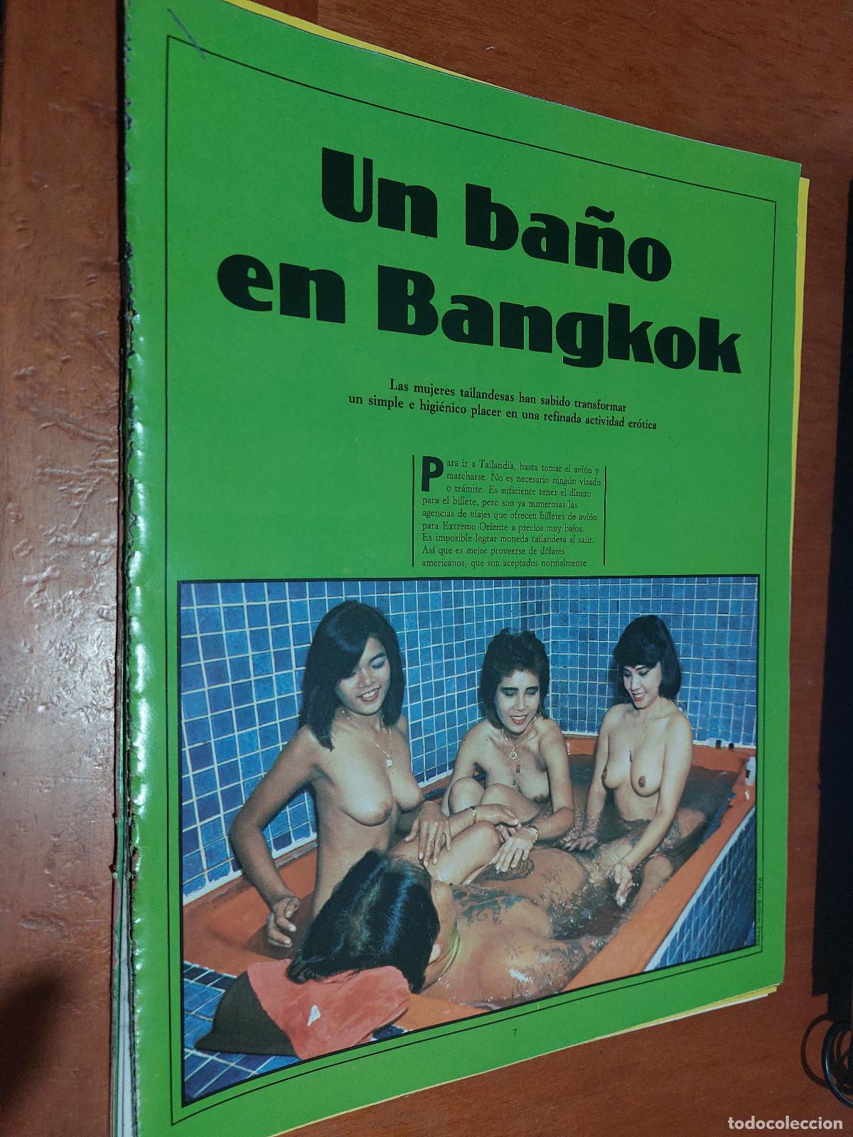 Sammeln von Zeitschriften und Zeitungen: BA&Ntilde;OS ER&Oacute;TICOS EN BANGKOK. 2 P&Aacute;GINAS. ARTICULO. EXTRAIDO DE REVISTA. COMPLETO