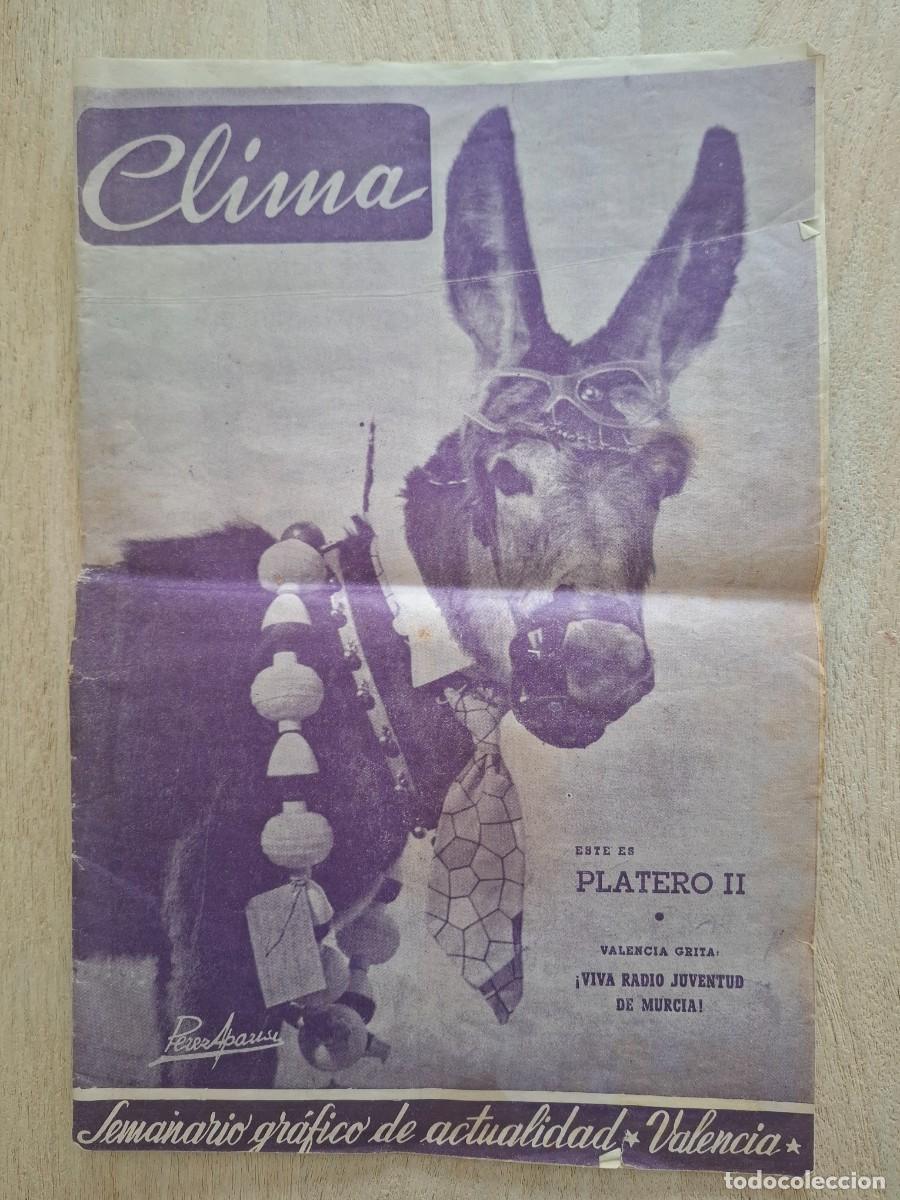 Coleccionismo de Revistas y Peri&oacute;dicos: Clima - Semanario gr&aacute;fico de actualidad - Valencia - 1957 ( riada 1957)