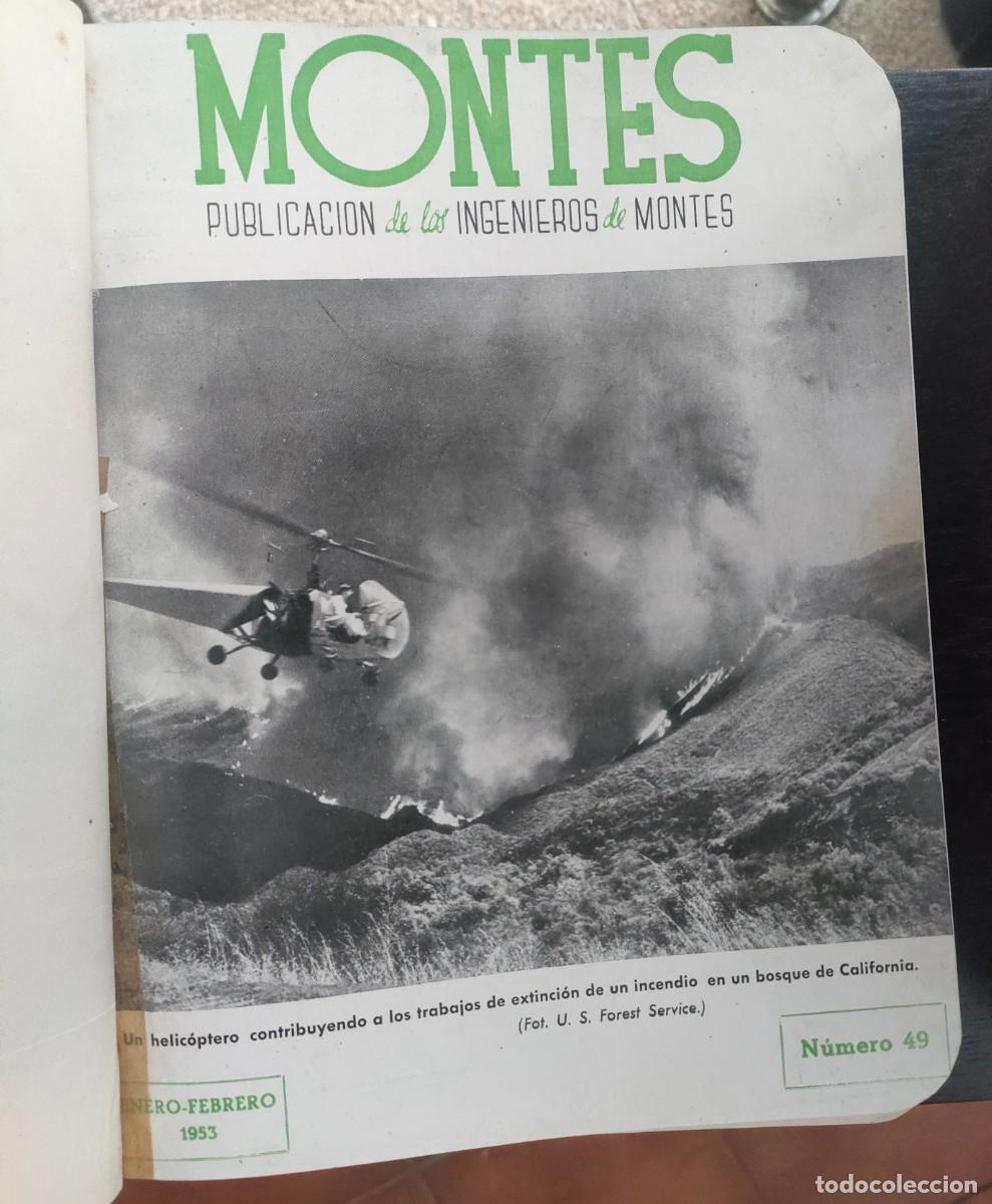 Coleccionismo de Revistas y Peri&oacute;dicos: Montes: publicaci&oacute;n de los ingenieros de montes. 1953