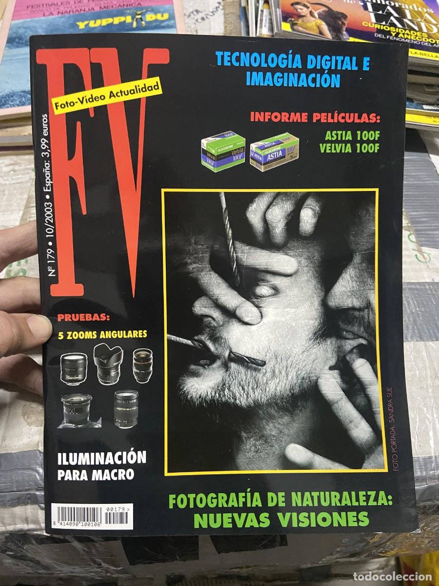 Collectionnisme de Revues et Journaux: REVISTA FOTOGRAFIA FV FOTO VIDEO ACTUALIDAD # 179 A&Ntilde;O 2003 SHAME VERGUENZA SANDRA SUE