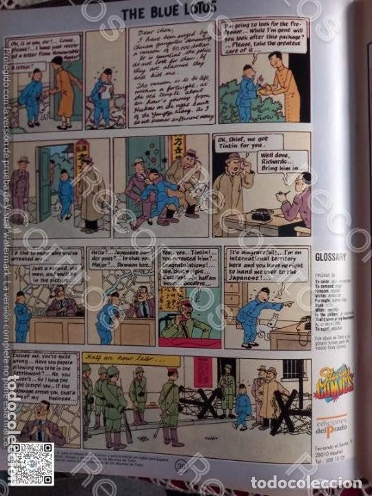 Coleccionismo de Revistas y Peri&oacute;dicos: TIN TIN TINTIN EN BLANCO Y NEGRO 3672 THE BLUE LOTUS