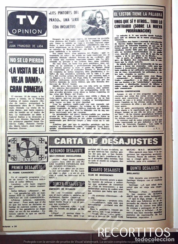 Coleccionismo de Revistas y Peri&oacute;dicos: LOS PINTORES DEL PRADO EN TVE VELAZQUEZ AARMANDO CALVO