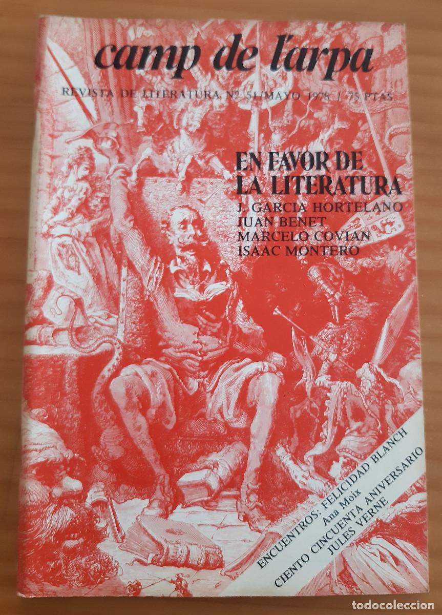 Coleccionismo de Revistas y Peri&oacute;dicos: CAMP DE L'ARPA - N.&ordm; 51 - MAYO 1978 - REVISTA DE LITERATURA - MUY BUEN ESTADO
