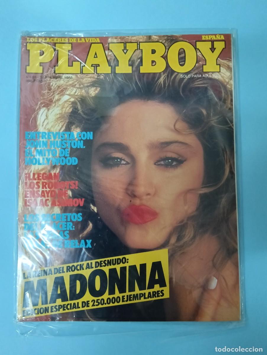 Coleccionismo de Revistas y Peri&oacute;dicos: Revista Playboy N&ordm; 81, Septiembre 1985 Madonna