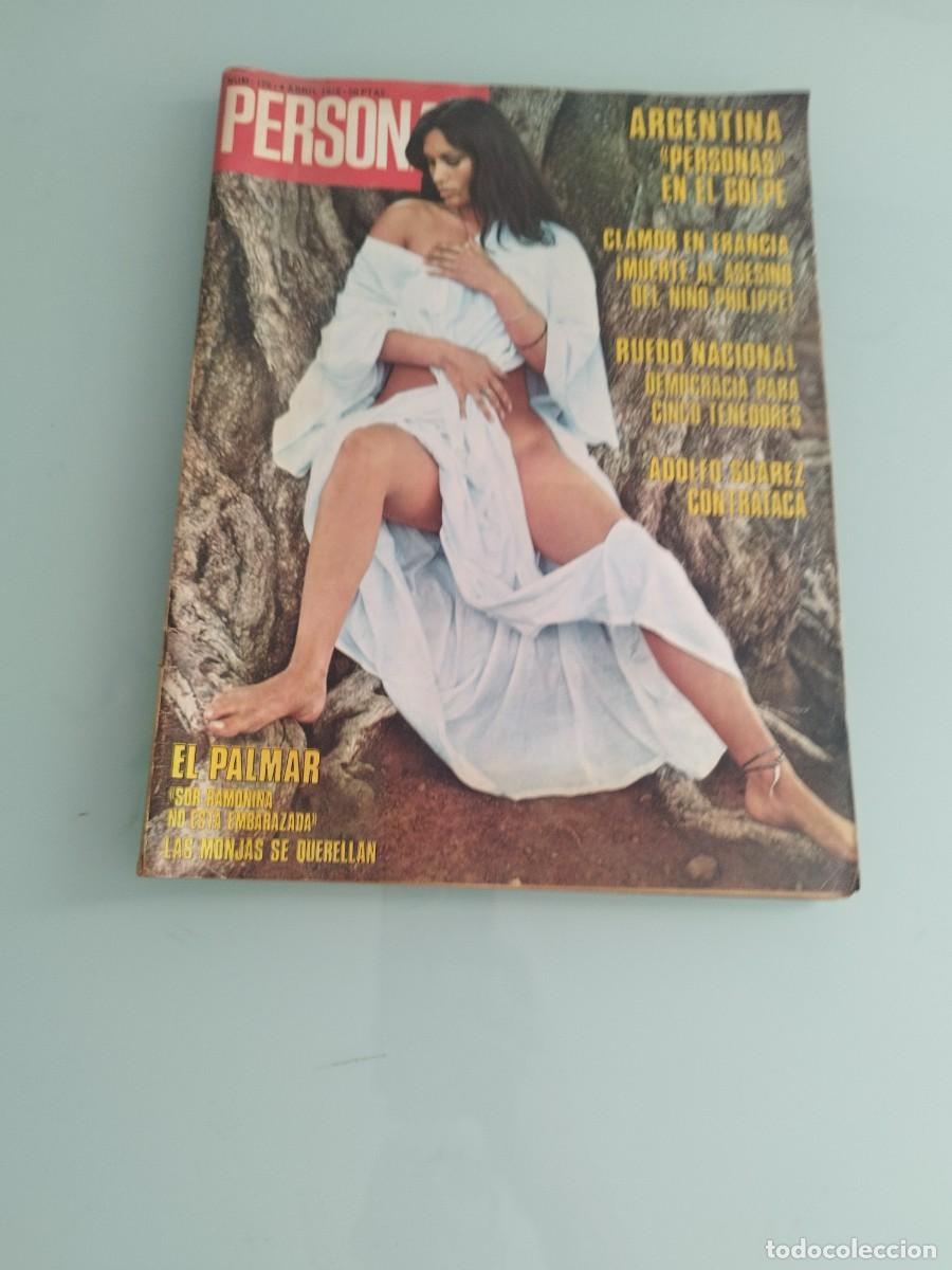 Collezionismo di Riviste e Giornali: ANTIGUA REVISTA PERSONAS N&ordm; 126 A&Ntilde;O 1976 CON SU P&Oacute;STER, ADOLFO SUAREZ, HERMAN ABS.