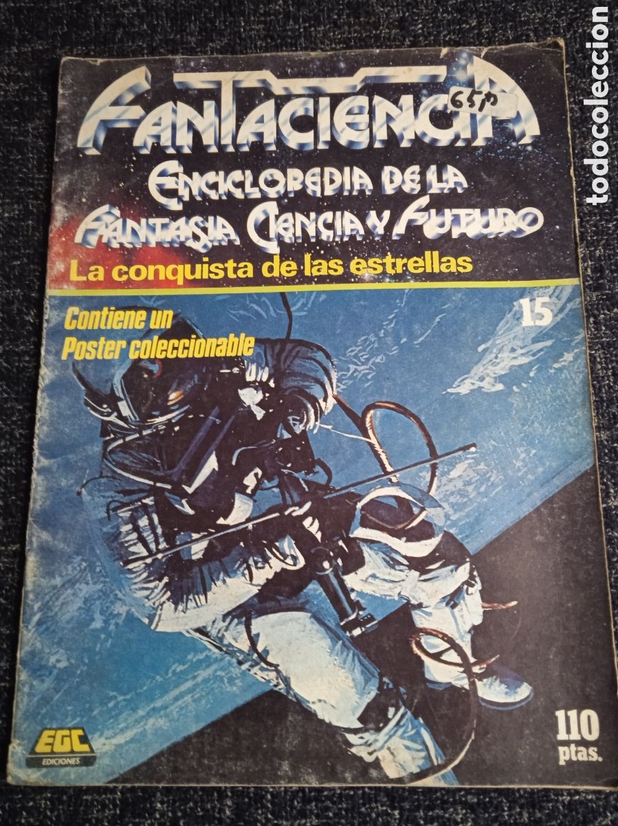 Coleccionismo de revistas y peri&oacute;dicos: FASCICULO - FANTACIENCIA. N&ordm; 15 ENCICLOPEDIA DE LA FANTASIA, CIENCIA Y FUTURO - CON POSTER