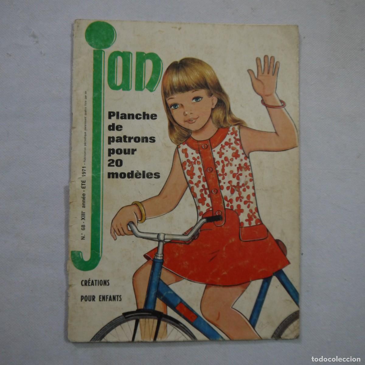 Coleccionismo de revistas y peri&oacute;dicos: REVISTA JAN CR&Eacute;ATIONS POUR ENFANTS (REVISTA DE MODA INFANTIL) N.&ordm; 68 DE 1971 - QUEROMON EDITORES