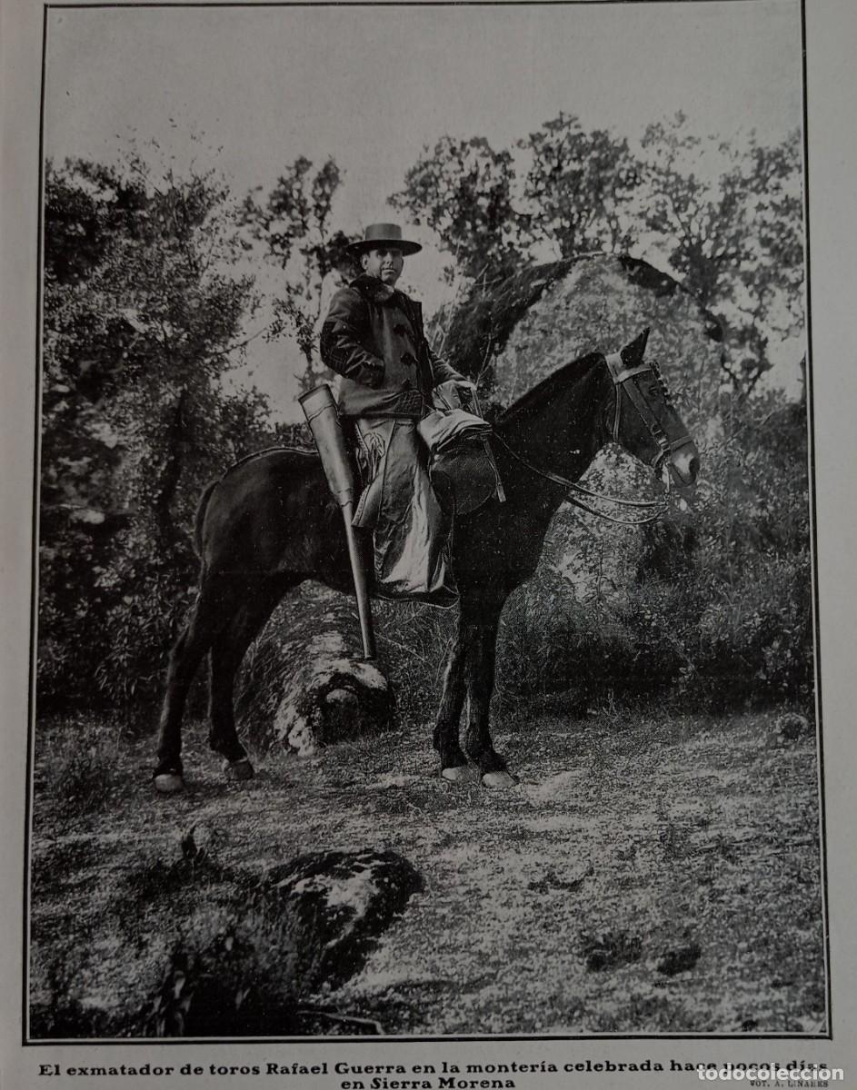 Coleccionismo de Revistas y Peri&oacute;dicos: TOROS - GUERRITA - LAGARTIJO -MACHAQUITO -CINCO HOJAS PUBLI 1900