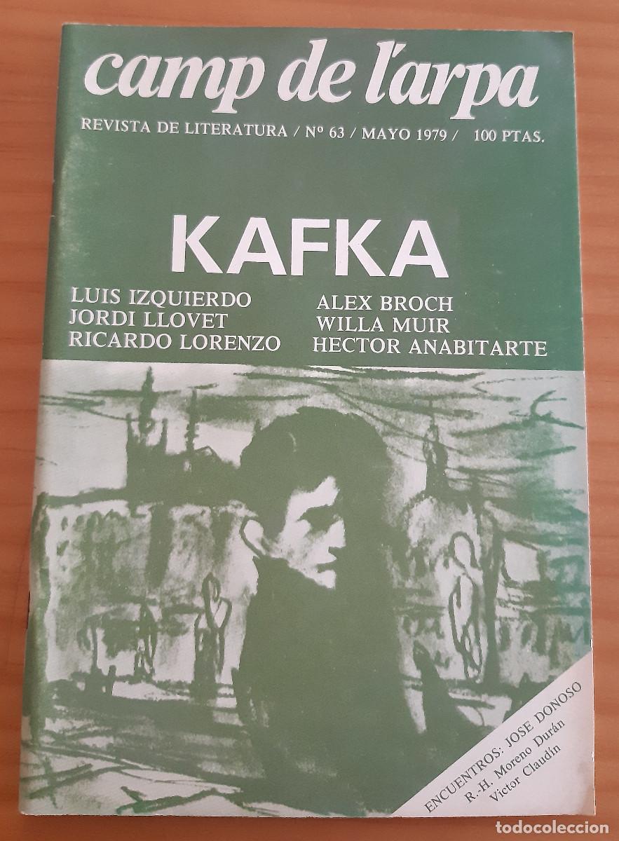 Coleccionismo de Revistas y Peri&oacute;dicos: CAMP DE L'ARPA - N.&ordm; 63 - MAYO 1979- REVISTA DE LITERATURA - MUY BUEN ESTADO