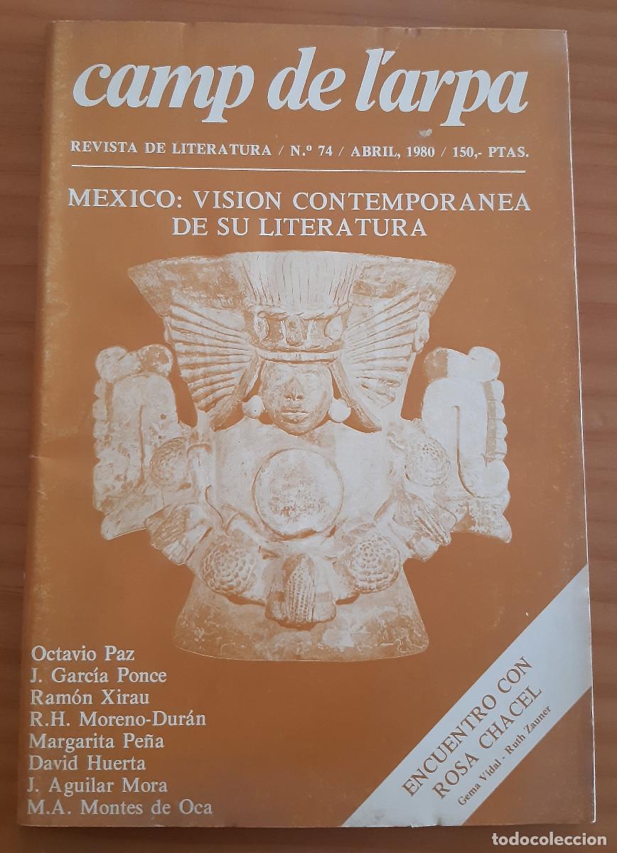 Coleccionismo de Revistas y Peri&oacute;dicos: CAMP DE L'ARPA - N.&ordm; 74 - ABRIL 1980 - REVISTA DE LITERATURA - MUY BUEN ESTADO