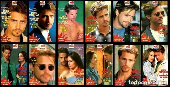 Coleccionismo de revistas y peri&oacute;dicos: SEVEN HILLS. TELE NOVELA. LA FOTONOVELA DEL A&Ntilde;O. [COMPLETA 12 EJEMPLARES]. 1993.