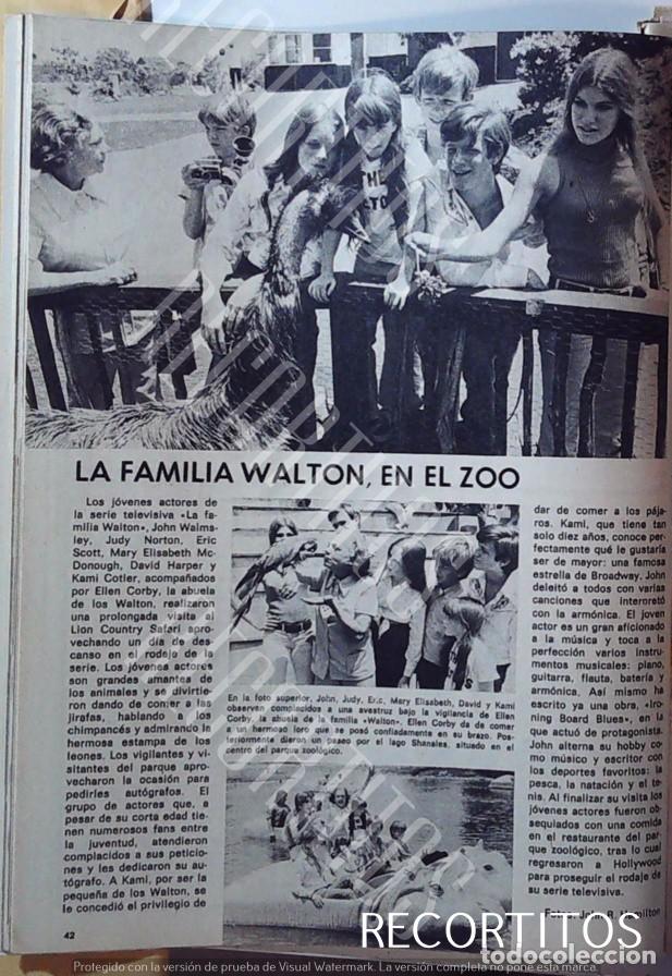 Coleccionismo de Revistas y Peri&oacute;dicos: RICHARD THOMAS LOS WALTONS