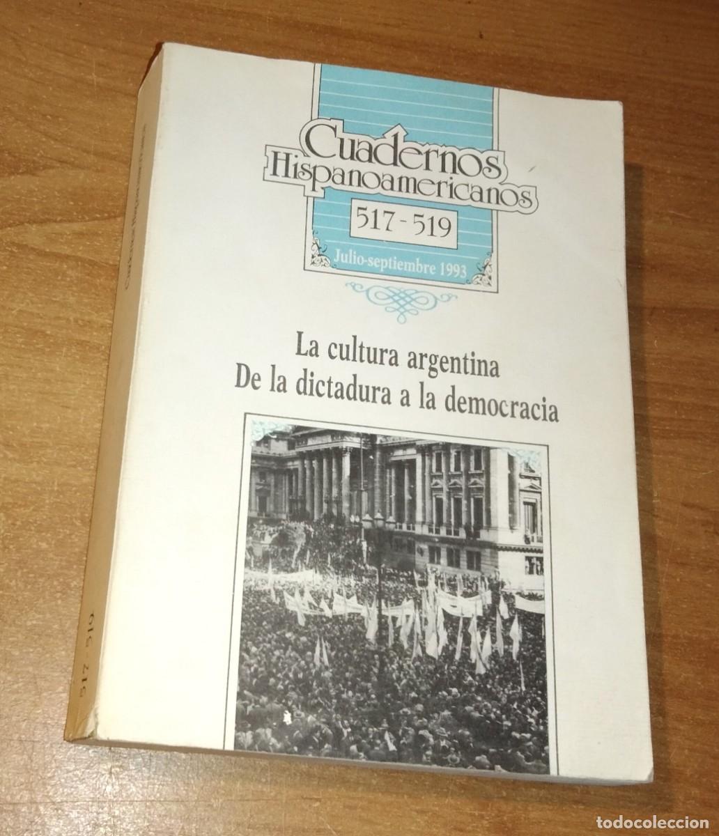 Sammeln von Zeitschriften und Zeitungen: CUADERNOS HISPANOAMERICANOS 517-519, 1993 - MONOGR&Aacute;FICO: LA CULTURA ARGENTINA