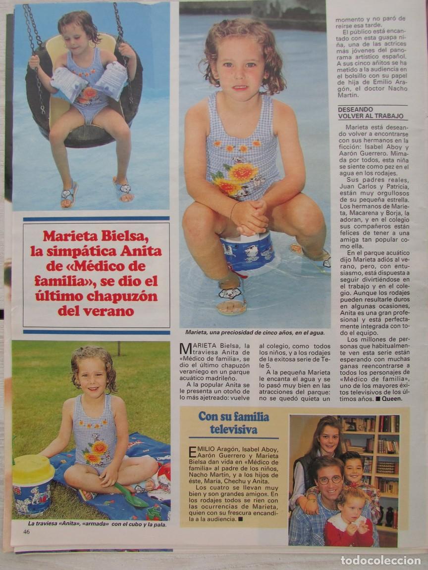Coleccionismo de Revistas y Peri&oacute;dicos: RECORTE REVISTA SEMANA 3005 1997 MARIETA BIELSA