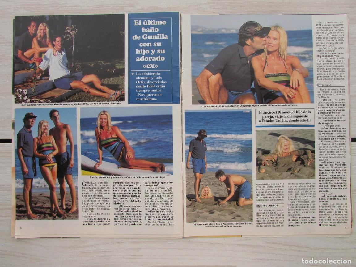 Coleccionismo de Revistas y Peri&oacute;dicos: RECORTE REVISTA SEMANA 3005 1997 MARTA CH&Aacute;VARRI. GUNILLA VON BISMARCK, BEATRIZ RICO