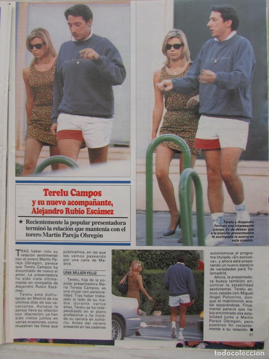 Coleccionismo de Revistas y Peri&oacute;dicos: RECORTE REVISTA SEMANA 3005 1997 TERELU CAMPOS, VALERIA MAZZA