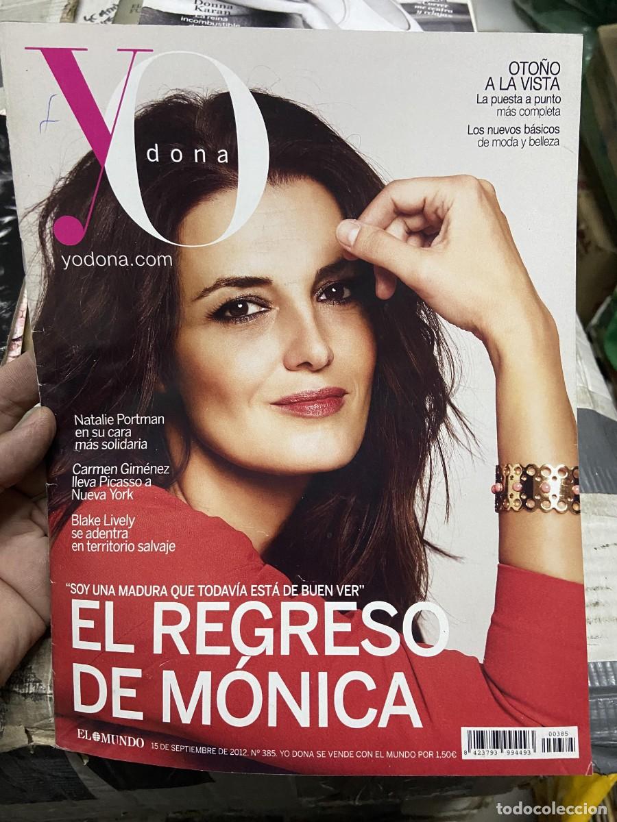 Coleccionismo de Revistas y Peri&oacute;dicos: REVISTA YO DONA # 385 (15-9-2012) NATALIE PORTMAN CARMEN GIMENEZ PICASSO BLAKE LIVELY