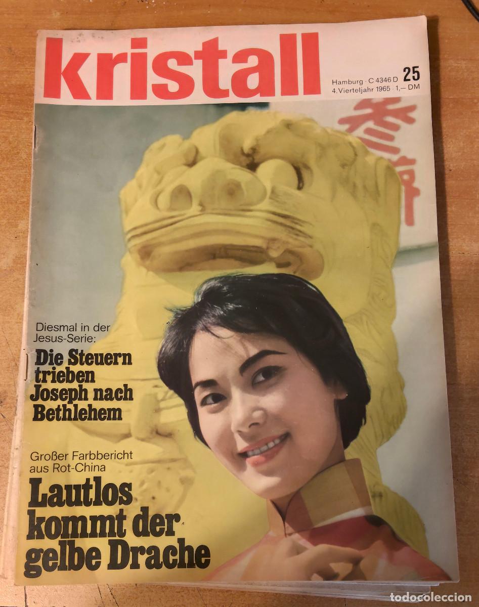 Colecionismo de Revistas e Jornais: REVISTA ALEMANA KRISTALL 1965 n&ordm; 25