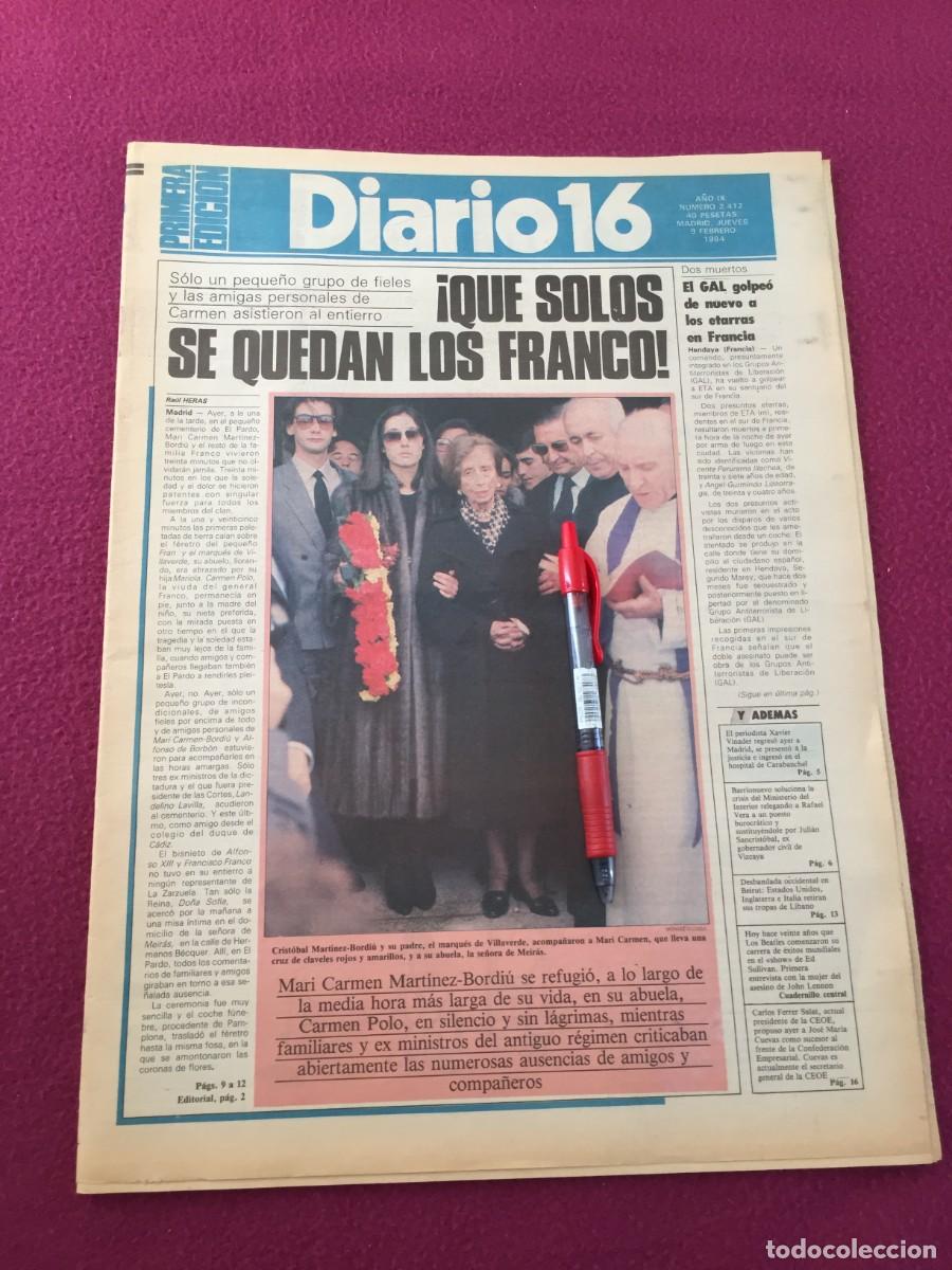 Coleccionismo de Revistas y Peri&oacute;dicos: 1984 DIARIO 16 - ESPECIAL LOS BEATLES 1964-1984 - PUBLICIDAD SEAT SCORT LASER