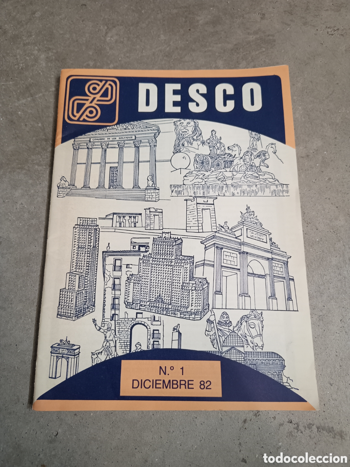 Collection Magazines and Newspapers: PRIMER N&Uacute;MERO N&ordm; 1 - REVISTA DESCO -DICIEMBRE 1982 - RARA