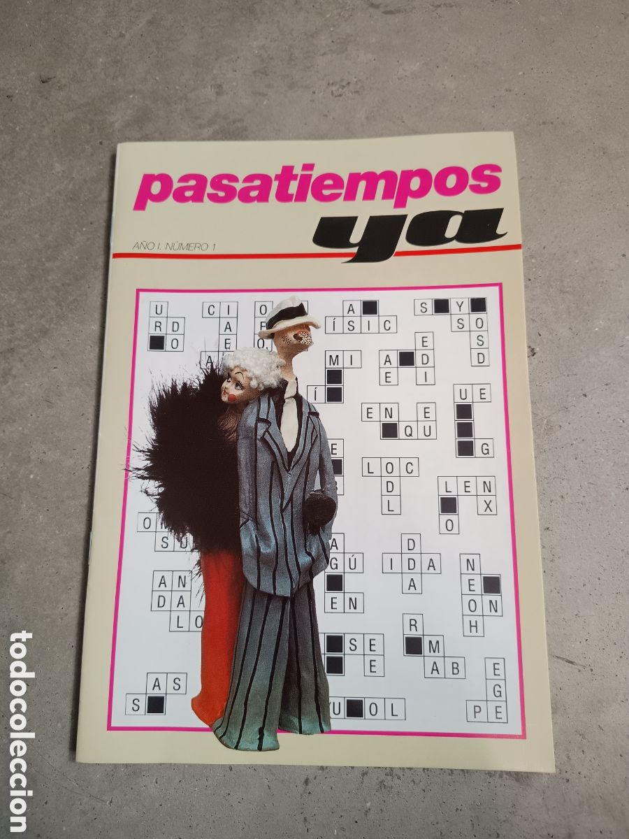 Collection Magazines and Newspapers: PRIMER N&Uacute;MERO N&ordm; 1 - REVISTA PASATIEMPOS YA - SIN USO