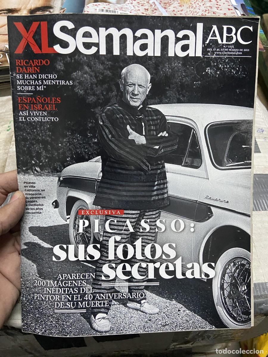 Coleccionismo de Revistas y Peri&oacute;dicos: REVISTA XL SEMANAL # 1325 MARZO 2013 PICASSO RICARDO DARIN WORLD PRESS PHOTO