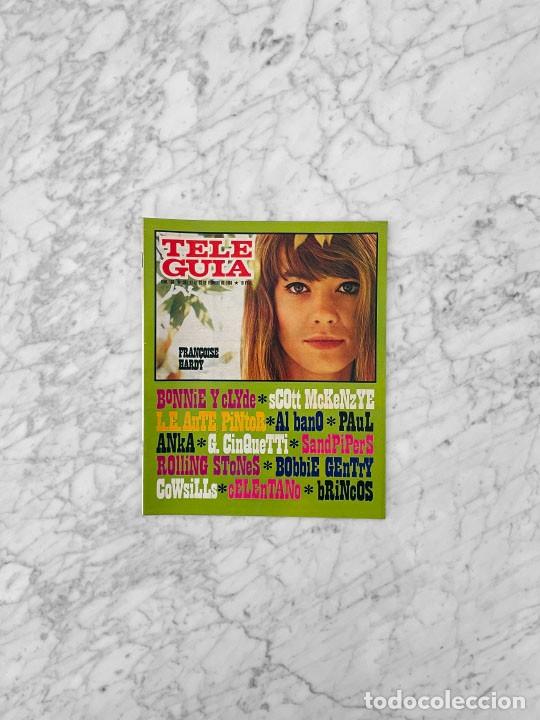 Coleccionismo de Revistas y Peri&oacute;dicos: TELE GUIA - 1968 - SCOTT McKENZIE, LUIGI TENCO, FRAN&Ccedil;OISE HARDY, ROLLING STONES, AUTE, LOS BRINCOS