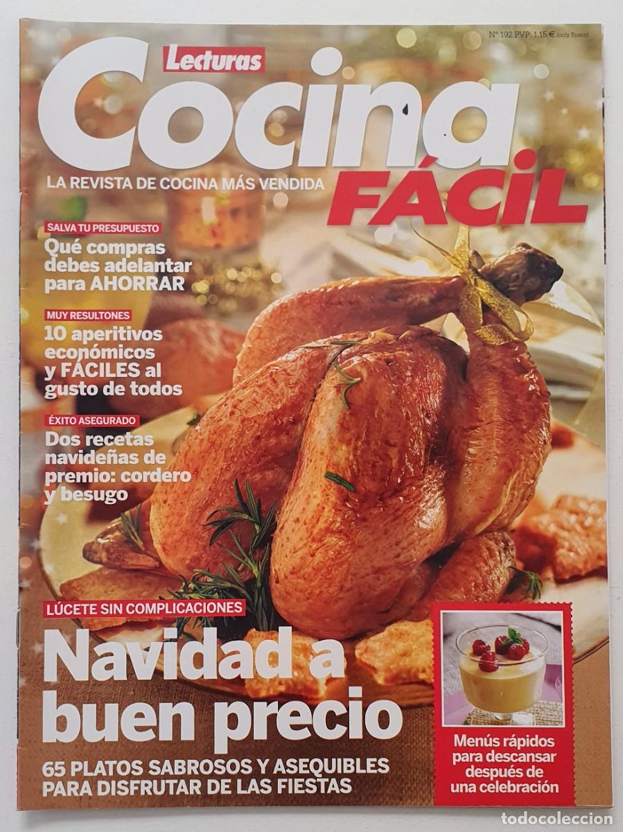 Coleccionismo de Revistas y Peri&oacute;dicos: Cocina Facil Lecturas - RBA Revistas - N&ordm; 192