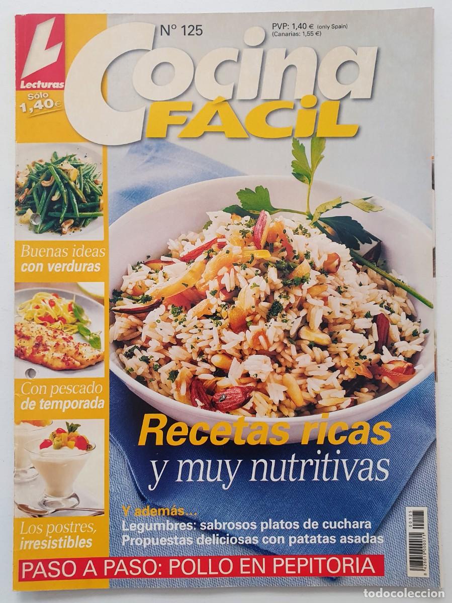 Coleccionismo de Revistas y Peri&oacute;dicos: Cocina Facil Lecturas - RBA - N&ordm; 125