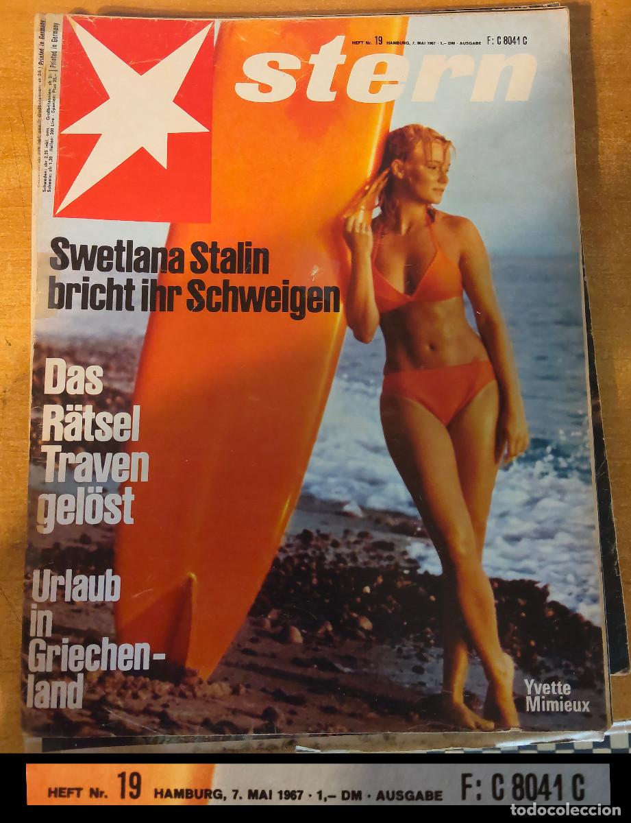 Coleccionismo de Revistas y Peri&oacute;dicos: revista alemana Stern - a&ntilde;o 1967 Heft 19