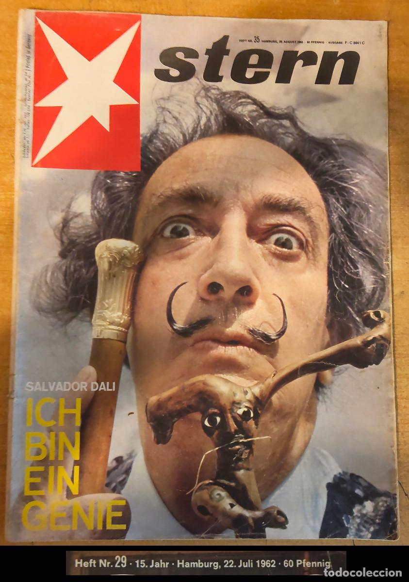 Collection Magazines and Newspapers: Salvador dal&iacute; - revista alemana stern - 1965