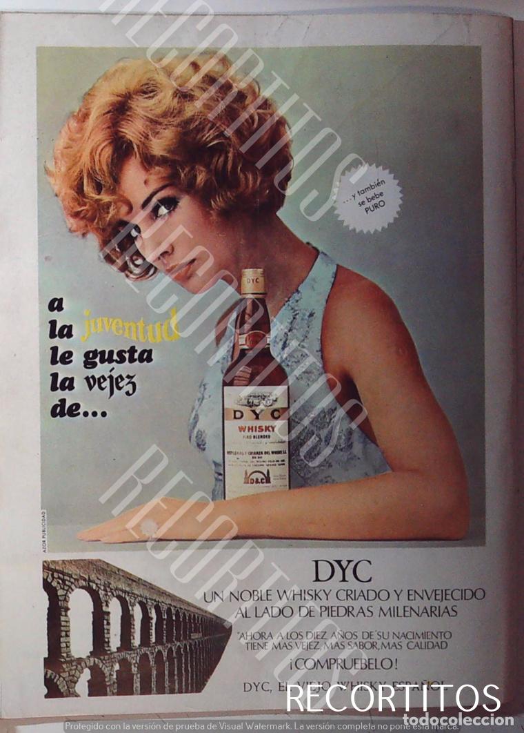 Coleccionismo de Revistas y Peri&oacute;dicos: dyc whisky anuncio publicidad