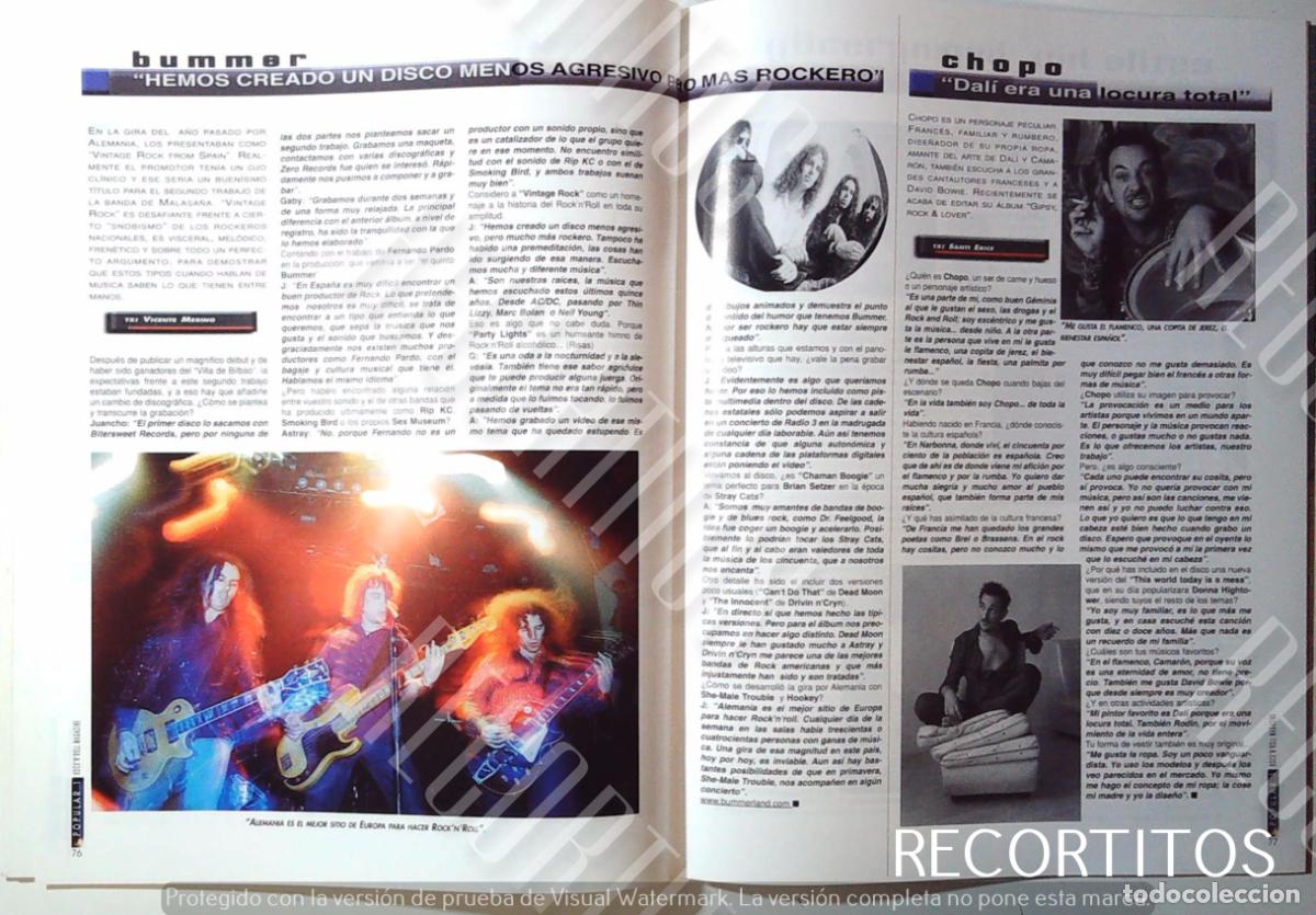 Coleccionismo de revistas y peri&oacute;dicos: BUMMER CHOPO BUMER DALI