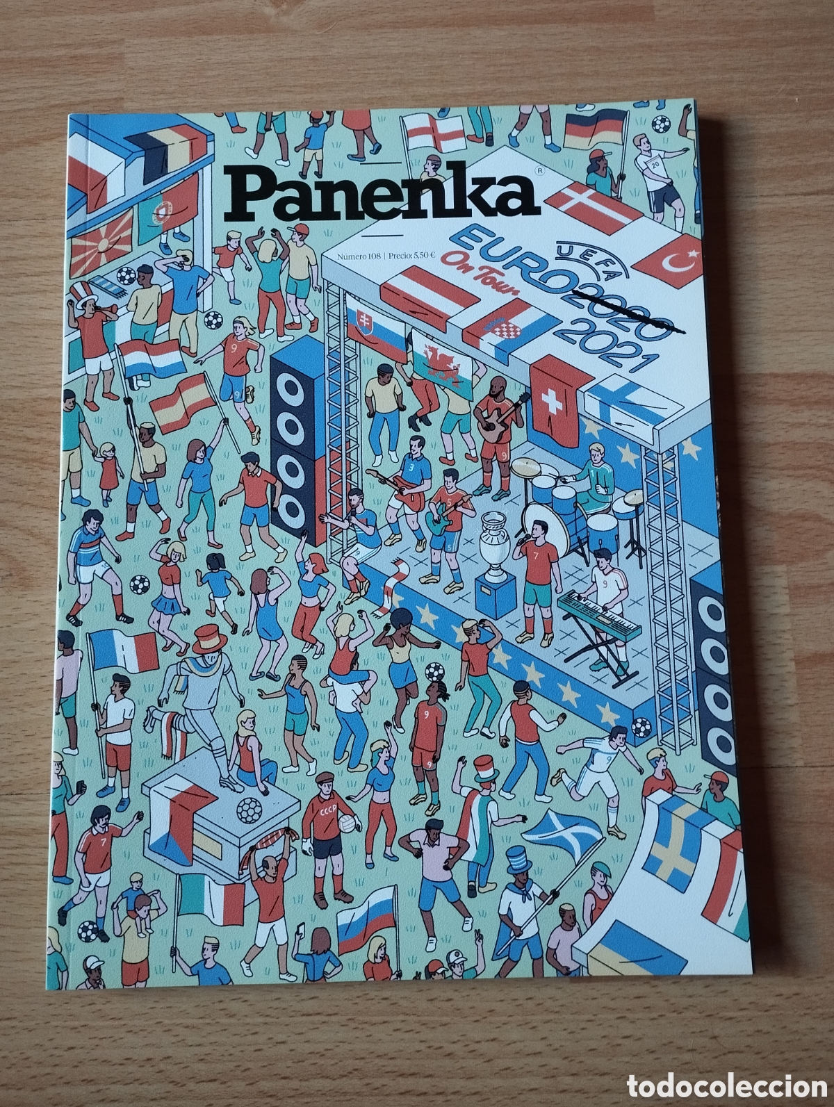 Colecionismo de Revistas e Jornais: Revista Panenka 108. Euro 2021