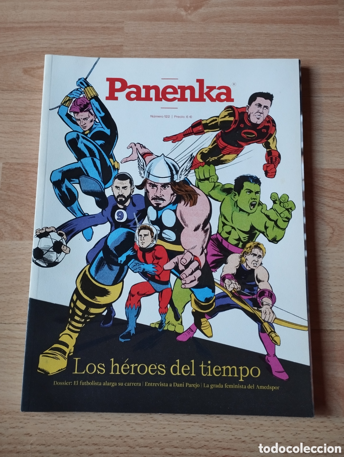 Coleccionismo de Revistas y Peri&oacute;dicos: Revista Panenka 122. Los h&eacute;roes del tiempo