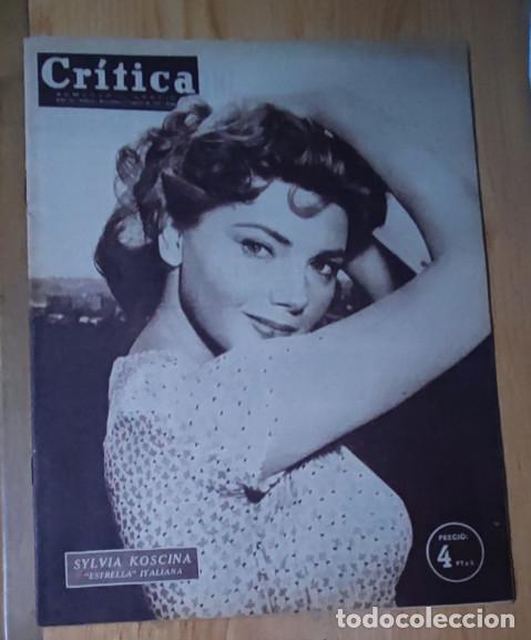 Collection Magazines and Newspapers: REVISTA CRITICA 1957, SYLVIA KOSCINA, FERNANDO MANJON, EL HOMBRE TRANQUILO, EQUILIBRISTA, ANTARTIDA