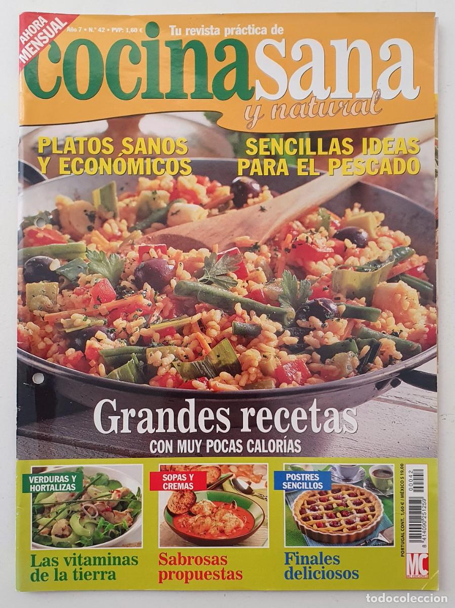 Sammeln von Zeitschriften und Zeitungen: Cocina sana y natural - N&ordm; 42 - Agosto 2008