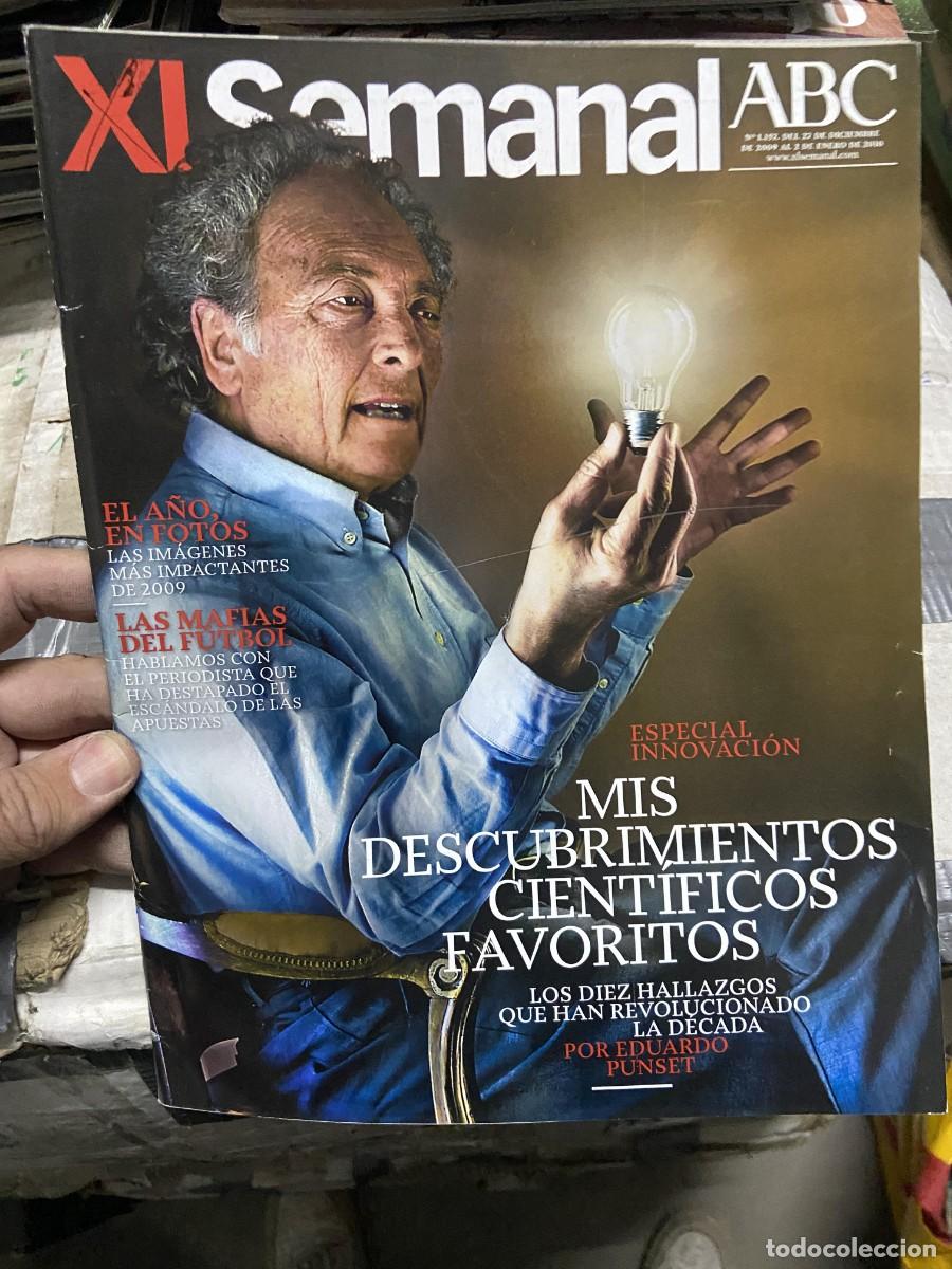 Coleccionismo de Revistas y Peri&oacute;dicos: REVISTA ABC XL SEMANAL # 1157 DICIEMBRE 2009 EDUARDO PUNSET GINO RUBERT