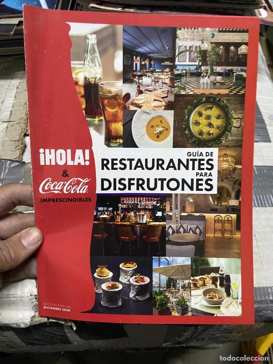 Coleccionismo de revistas y peri&oacute;dicos: REVISTA HOLA COCA COLA IMPRESCINDIBLES GUIA DE RESTAURANTES DICIEMBRE 2020 EDICION ESPECIAL