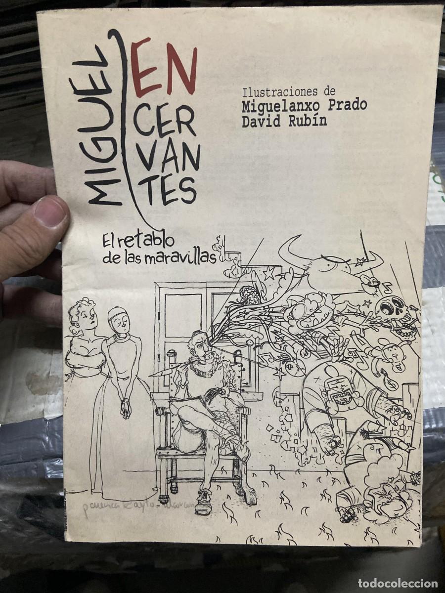 Coleccionismo de revistas y peri&oacute;dicos: REVISTA MIGUEL DE CERVANTES EL RETABLO DE LAS MARAVILLAS ILUTRACIONES MIGUELANXO PRADO