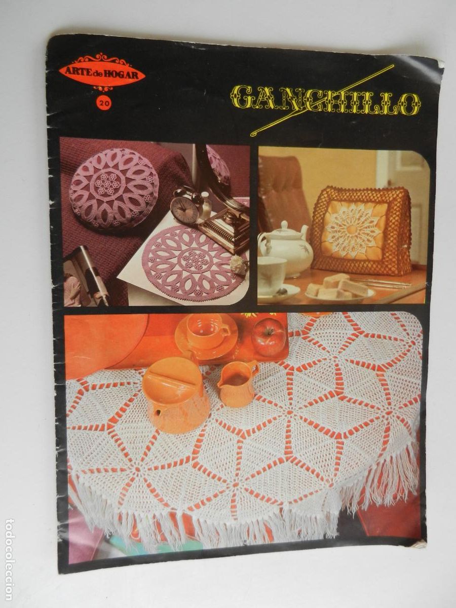 Coleccionismo de Revistas y Peri&oacute;dicos: ARTE DE HOGAR REVISTA N&ordm; 20 - GANCHILLO - EDICIONES ALFARO 1977