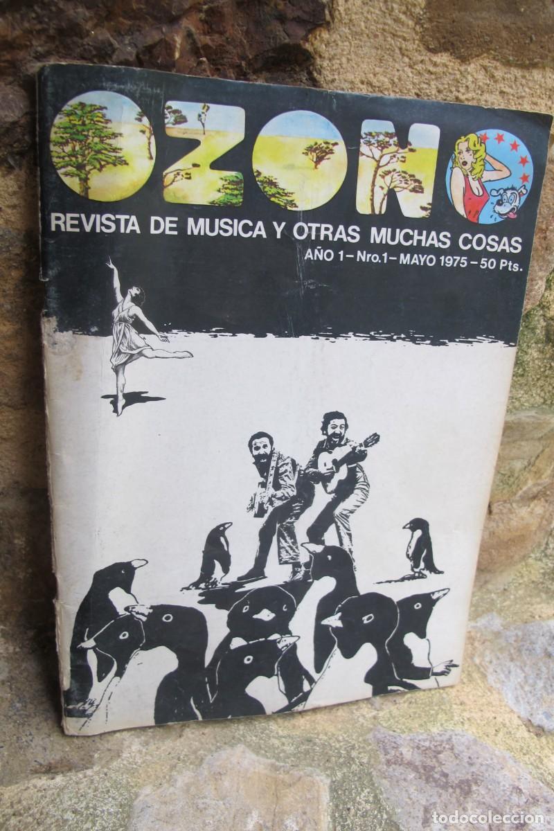 Collezionismo di Riviste e Giornali: REVISTA OZONO A&Ntilde;O 1 NRO. 1 MAYO 1975 REVISTA DE MUSICA Y OTRAS MUCHAS COSAS