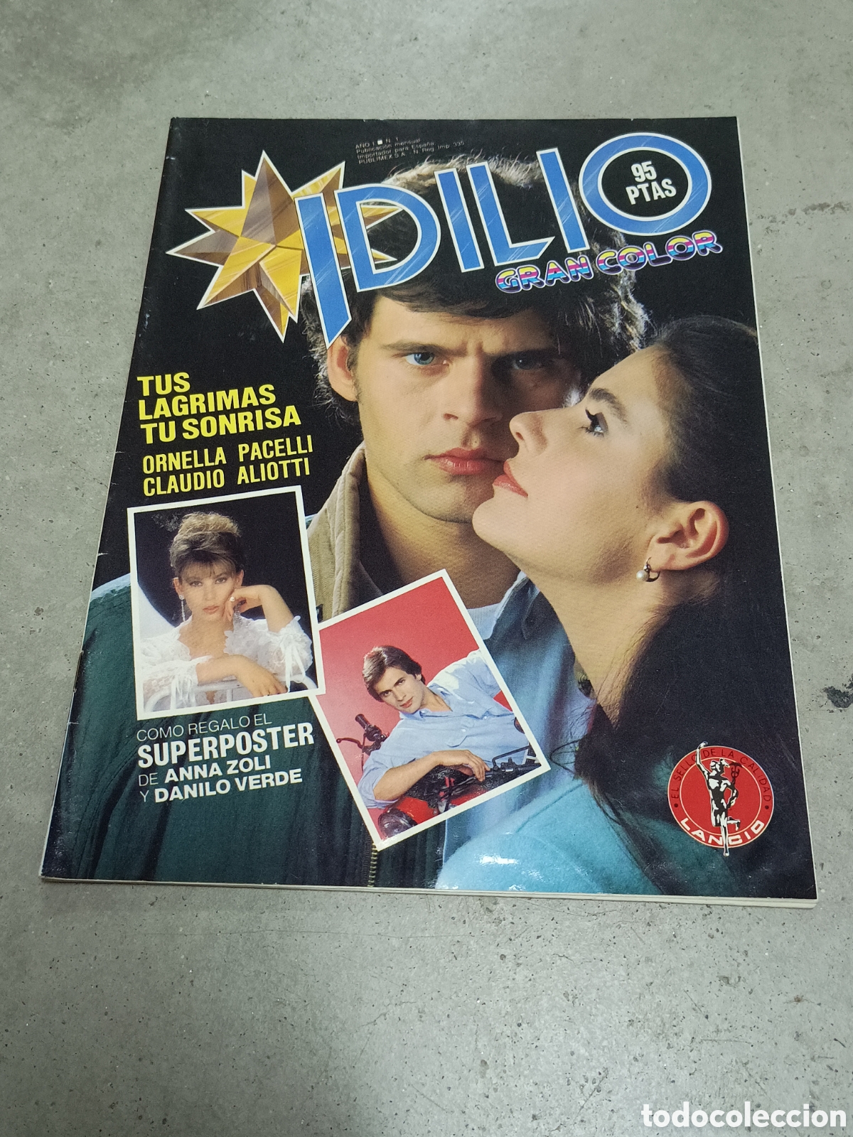 Coleccionismo de Revistas y Peri&oacute;dicos: PRIMER N&Uacute;MERO N&ordm; 1 - REVISTA IDILIO