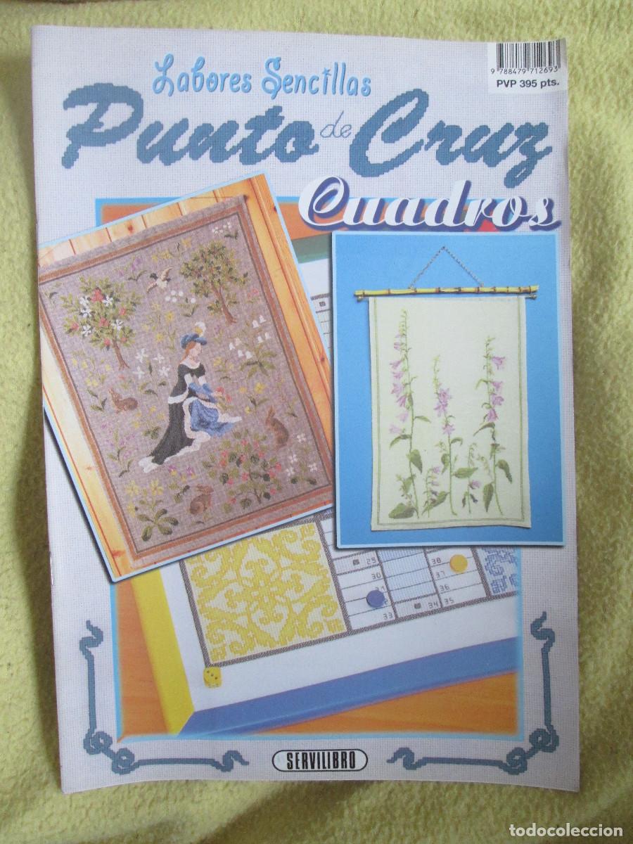 Coleccionismo de Revistas y Peri&oacute;dicos: LABORES SENCILLAS PUNTO DE CRUZ-CUADROS