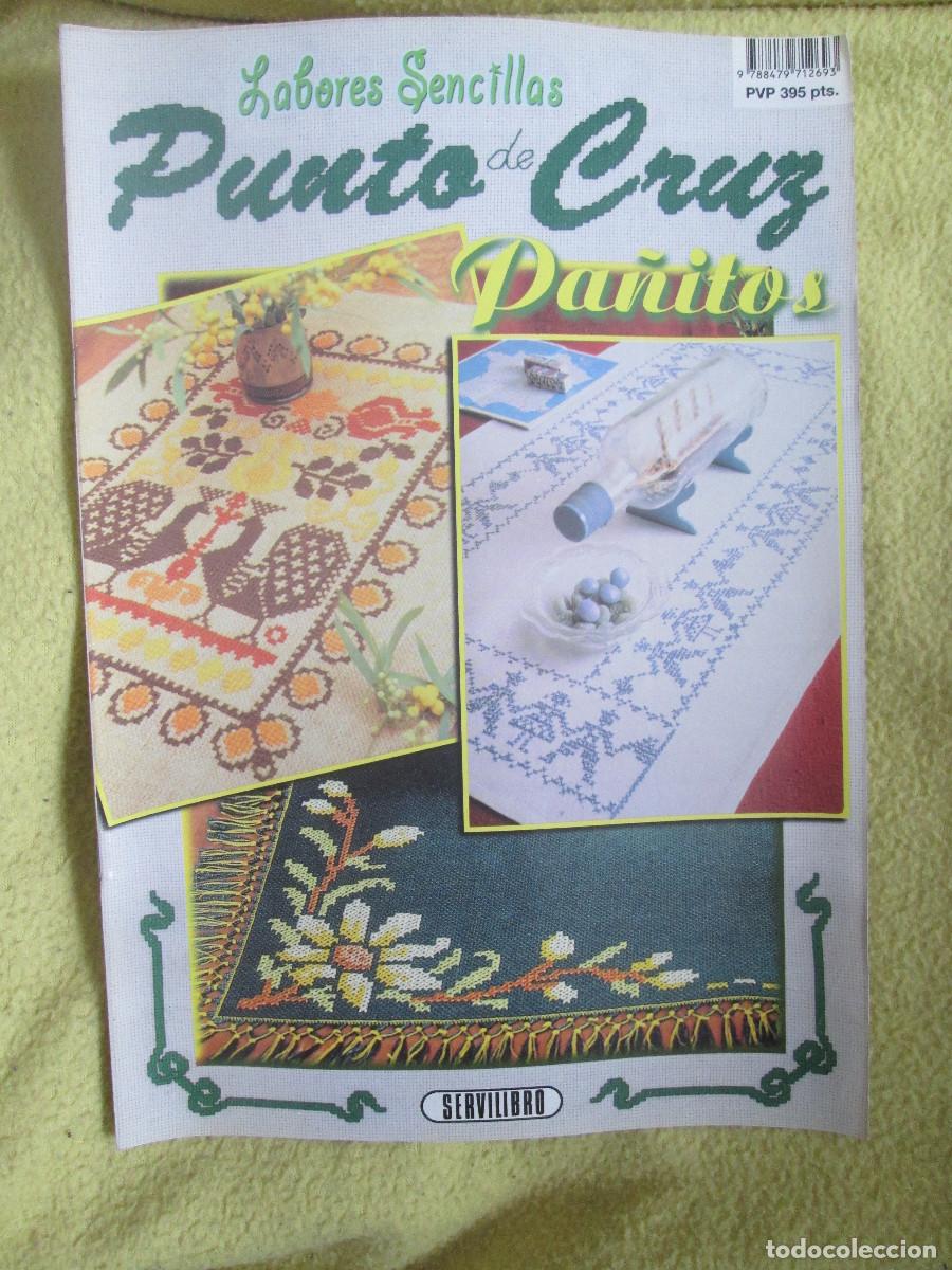 Coleccionismo de Revistas y Peri&oacute;dicos: LABORES SENCILLAS PUNTO DE CRUZ-PA&Ntilde;ITOS