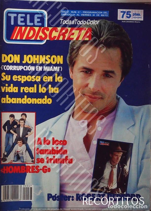 Sammeln von Zeitschriften und Zeitungen: DON JOHNSON CORRUPCION EN MIAMI VICE michel thomas